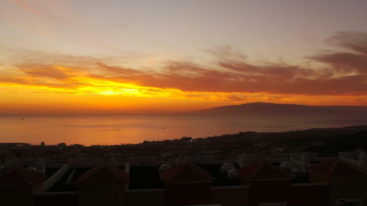 Sunset View And Pool In Paradise Costa Adeje  Luaran gambar